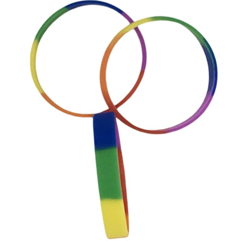 Pride - lgbt flag silicone bracelet