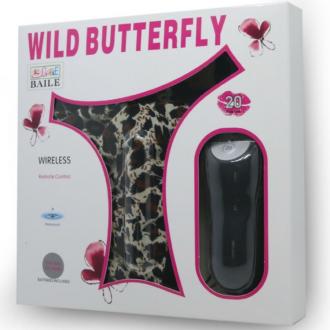 Wild Butterfly Vibrating Thong With Remote Control 20 Modes