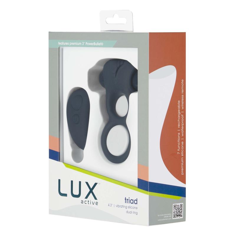 Lux Active - Triad Vibrating Dual Ring 6