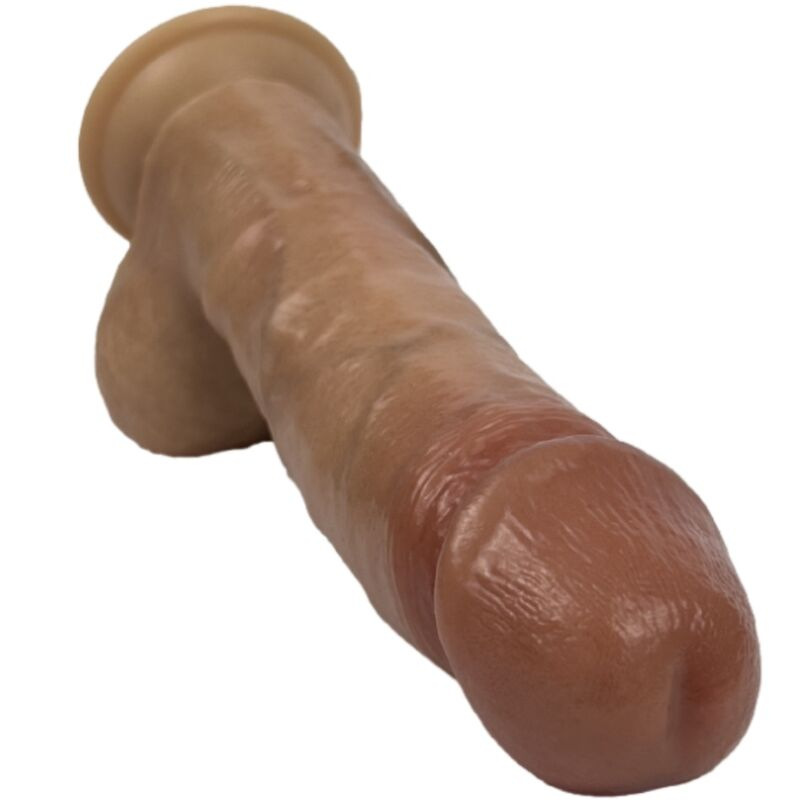 Silexd - model 2real skin super realistic penis thermo reactive 21 cm premium silexpan brown 4