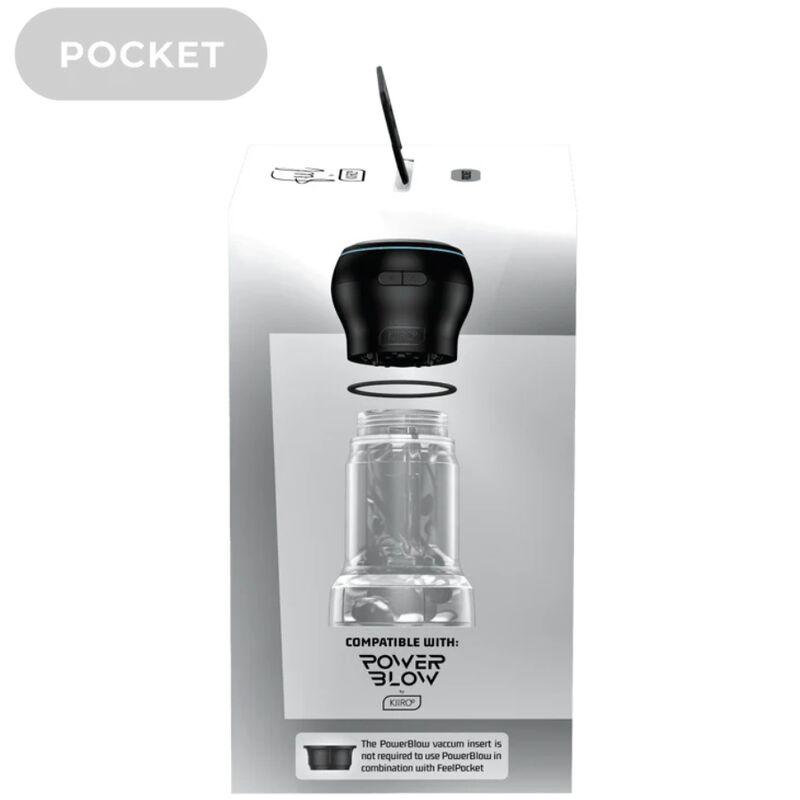 Kiiroo - feel pocket stroker crystal by kiiroo transparent 5