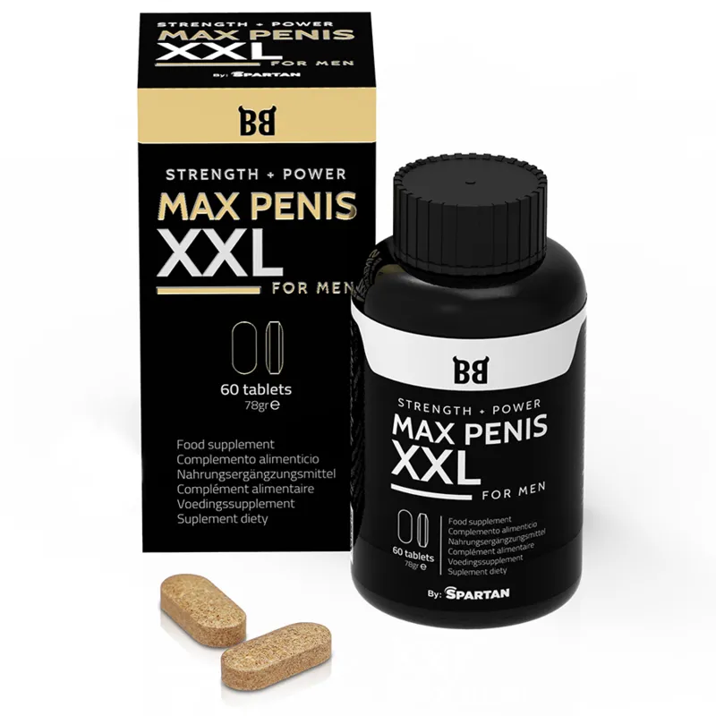 Blackbull By Spartan - Max Penis Xxl Strength + Power For Men 60 Tablets 2