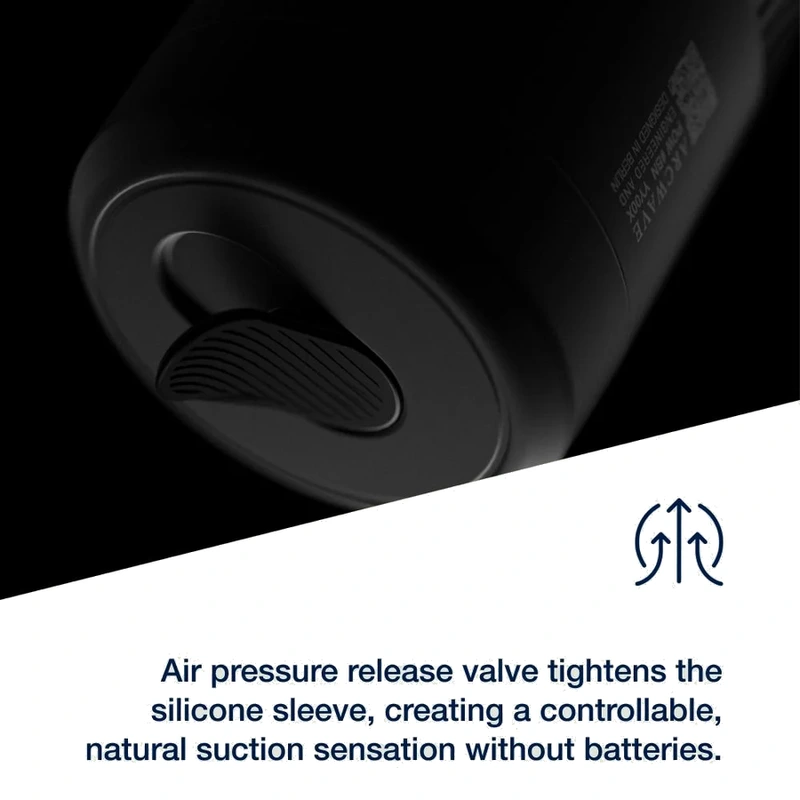 Arcwave - pow manual stroker with suction control black 6
