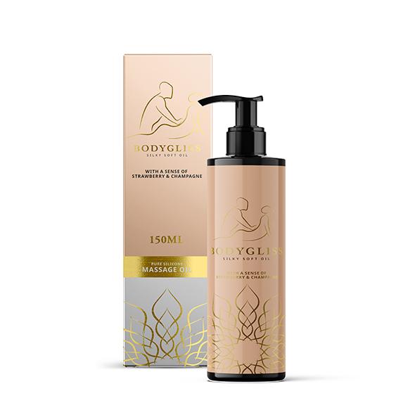 Bodygliss - Massage Collection Silky Soft Oil Strawberry & C