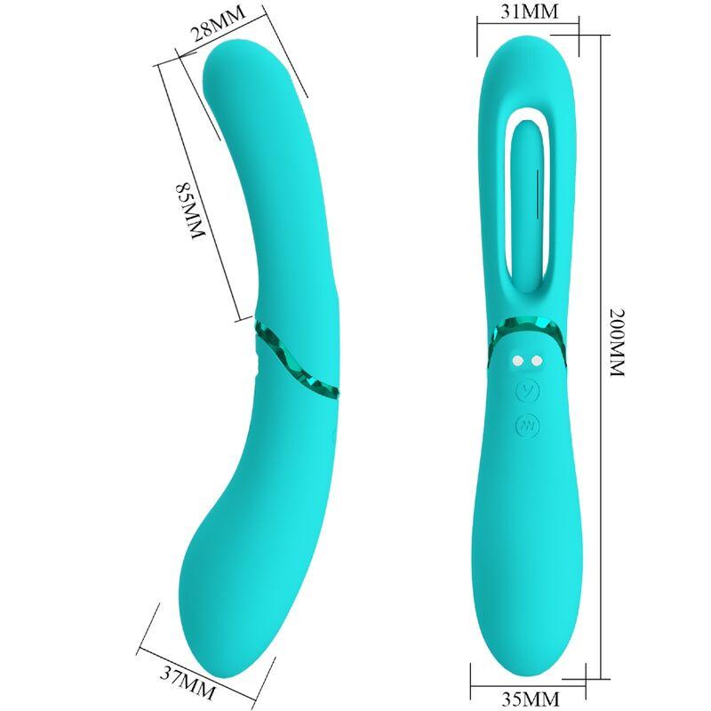 Romance - lexie g-spot vibrator 7 vibrations blue 7