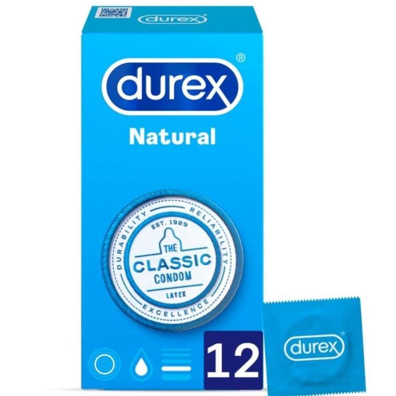 Durex Natural Plus 12 Kusov - Kondómy