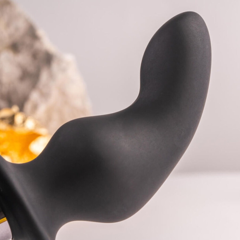 Rocks-off - ro-zen rro anal plug with vibrating penis ring black 6