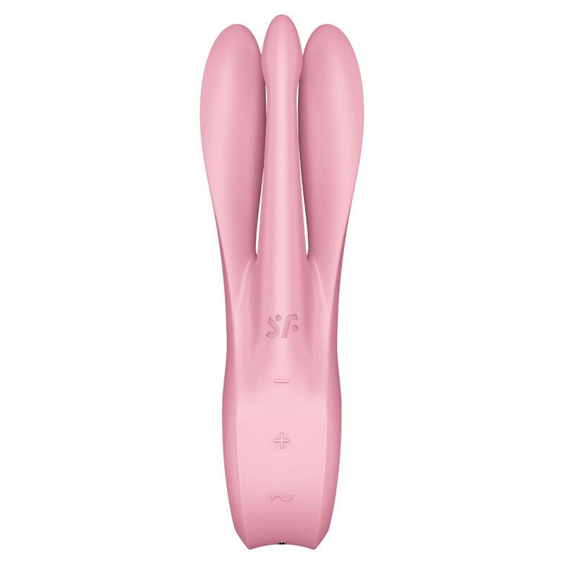 Satisfyer Threesome 1 Vibrator - Pink 1