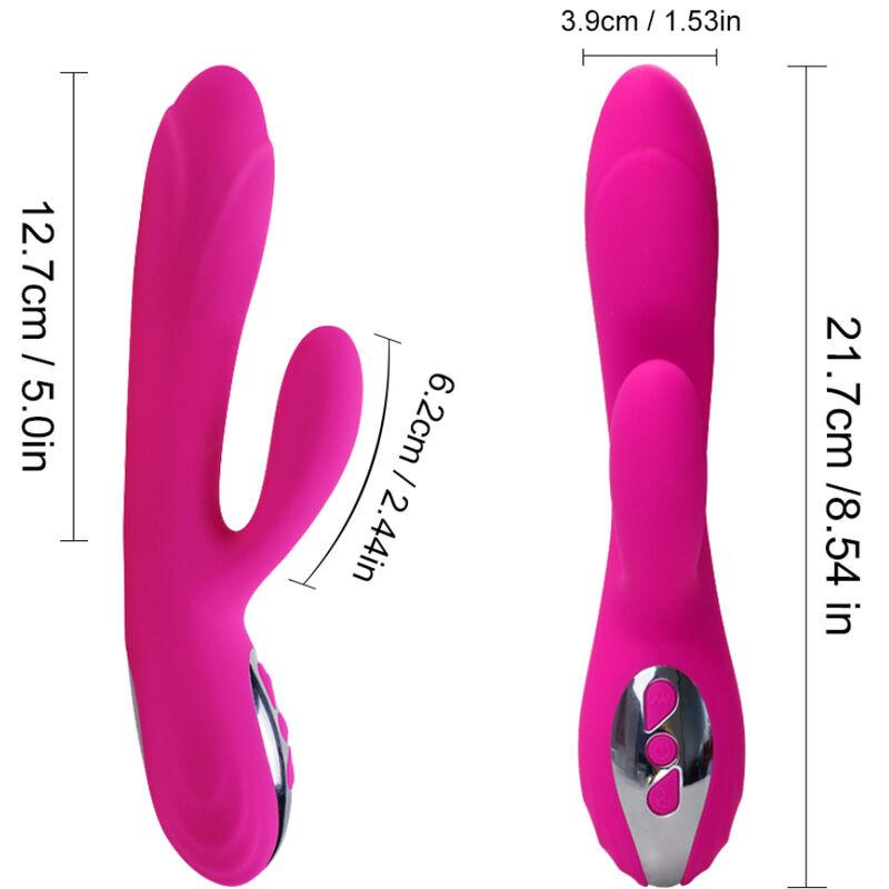 Armony - Flexible Vibrator & Stimulator With Fuchsia Heat Effect 1