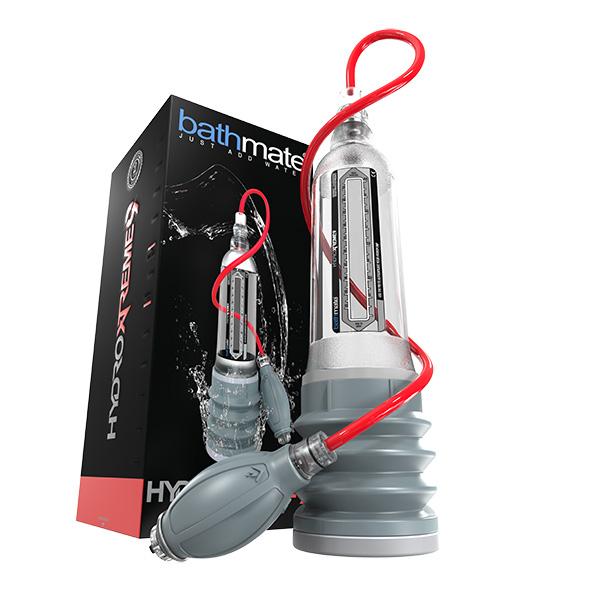 Bathmate - HydroXtreme9 Penis Pump Crystal Clear Transp.