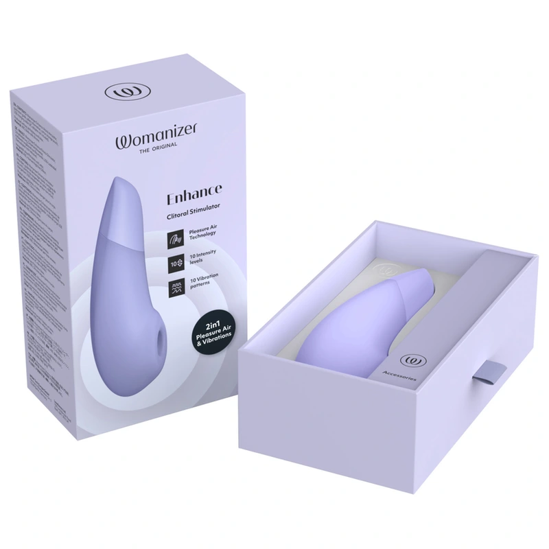 Womanizer - enhance clitorial stimulator lilac 17