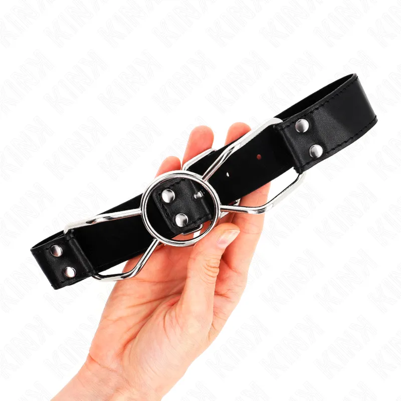 Kink - Spider Mouth Gag 60 X 3 Cm Size M 4.5 Cm 2