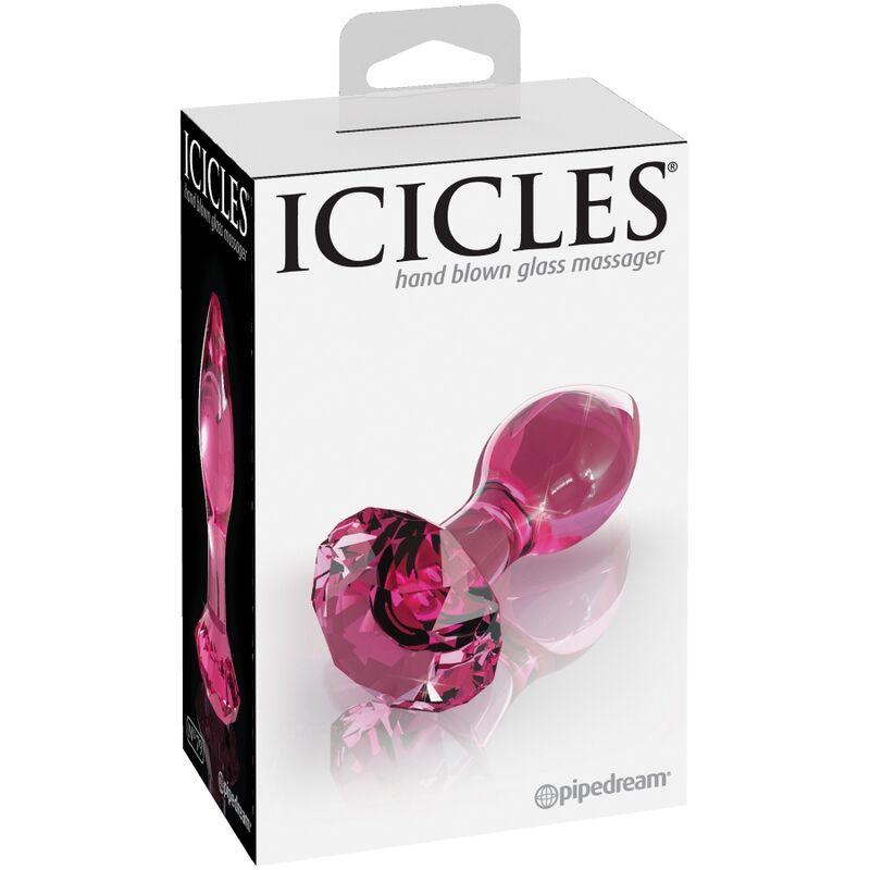 Icicles Number 79 Hand Blown Glass Plug 1