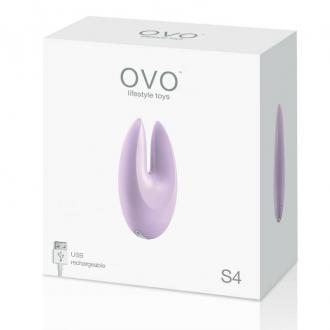 Ovo S4 Lay On Rechargable Pink