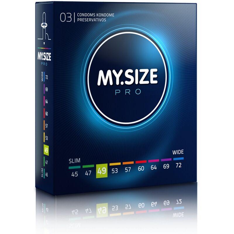 My Size Pro Condoms 49 Mm 3 Units - Kondómy