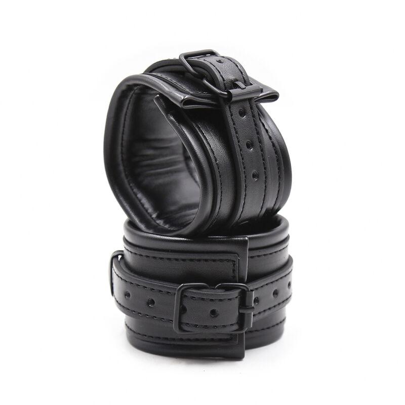 Ohmama Fetish Wrist Restraints - Black 1