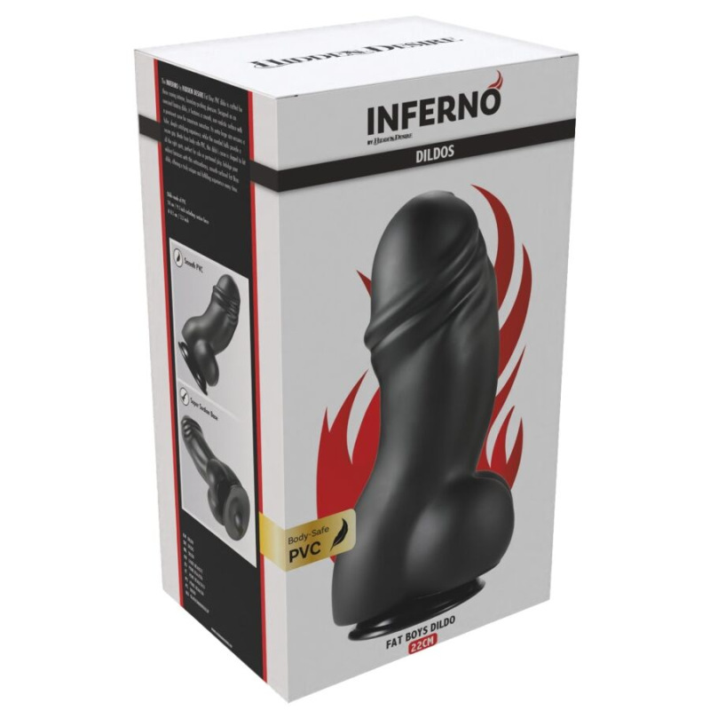 Hidden desire - inferno fat boys dildo 22 cm 7