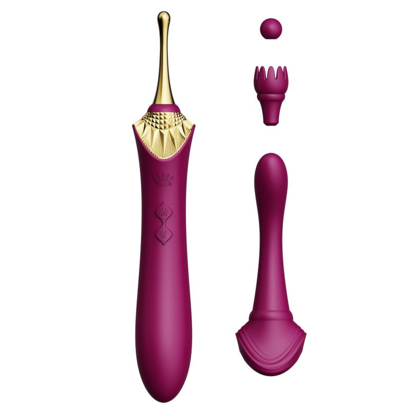 Zalo - Bess Vibrator Velvet Purple 11