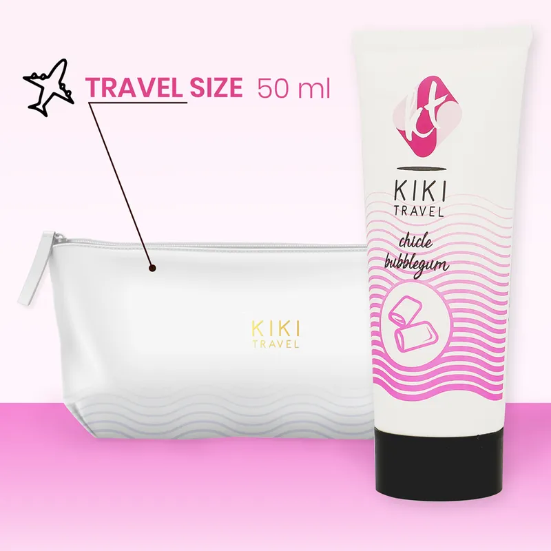 Kikí Travel Strawberry Gum Lubricant 50 Ml