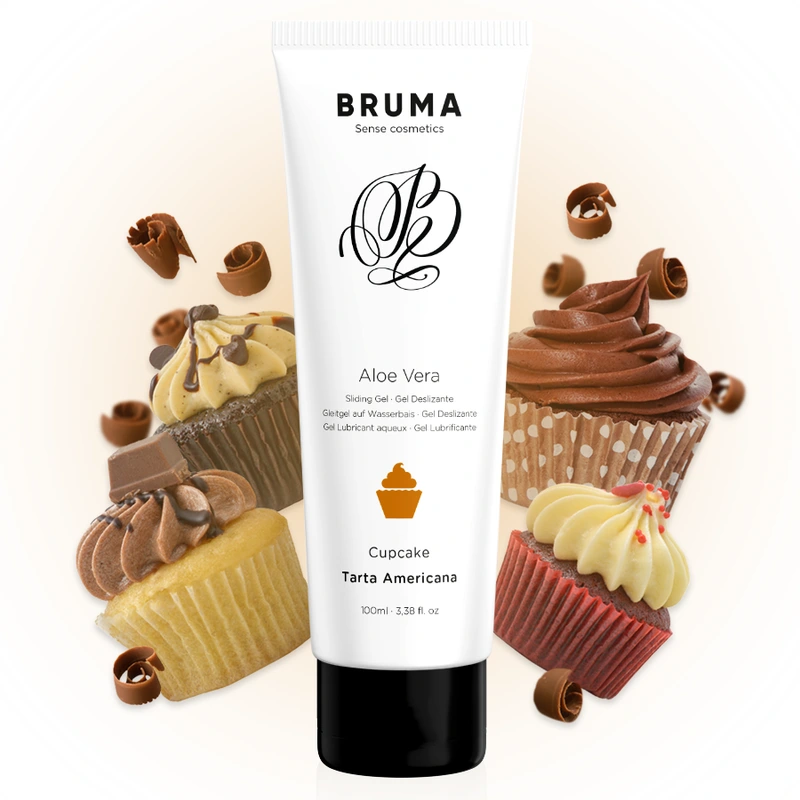 Bruma - aloe vera sliding gel cupcake flavor 100 ml 6