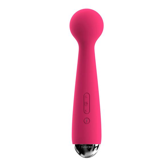 Svakom - Emma Mini Wand Massager Plum Red