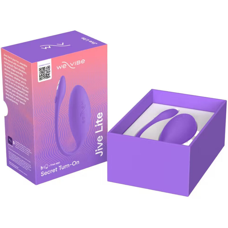 We-vibe - jive lite app-controlled wearable egg vibrator purple 16