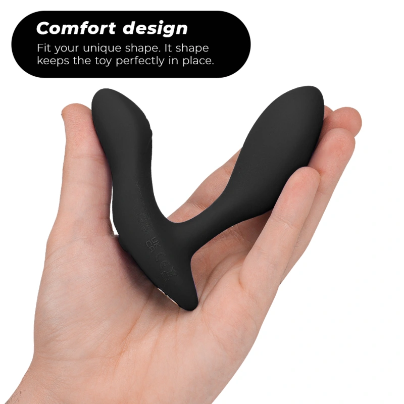 We-vibe - vector+ black prostate massager remote control 8