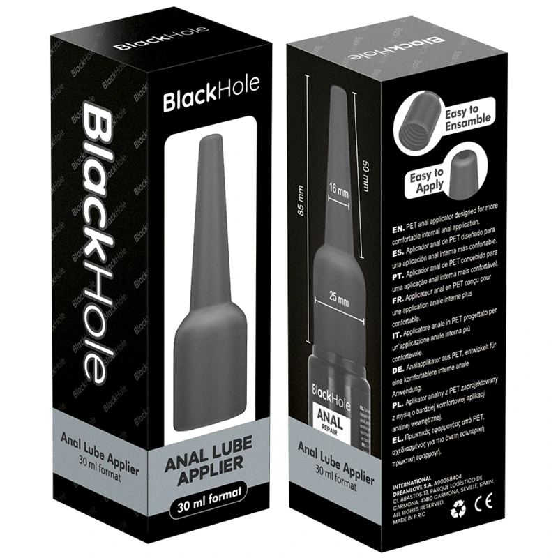 Black hole - anal lube applier s size 30 ml 7