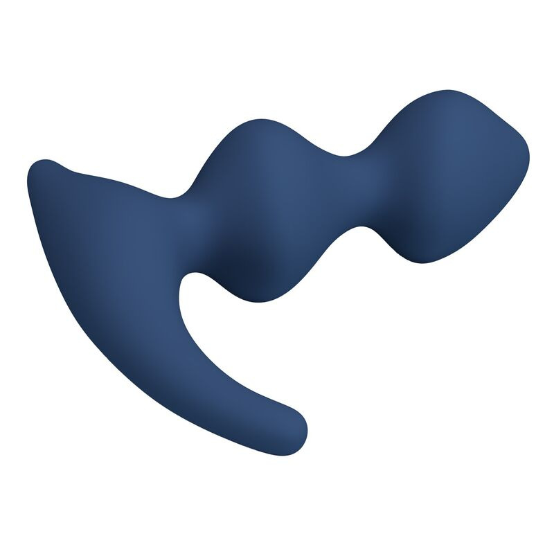 Mr play - ergonomic blue anal plug 5
