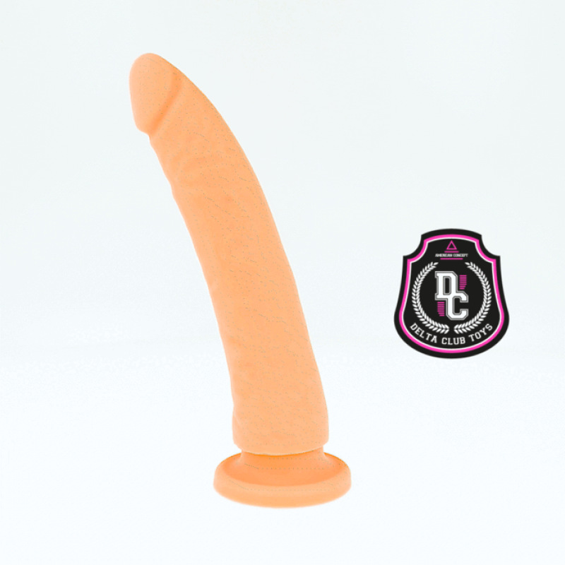 Delta club - toys natural dildo medical silicone 20 cm -o- 4 cm 2