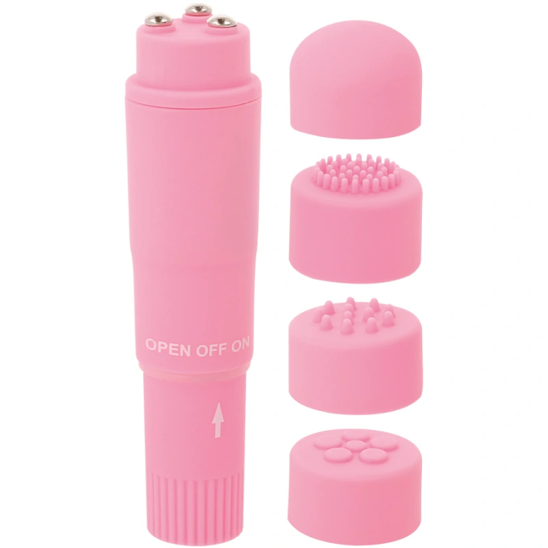 Glossy - kurt pocket massager pink 1
