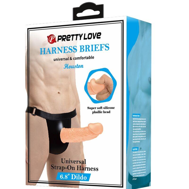 Pretty Love - Harnnes Briefs With Didlo Included 8