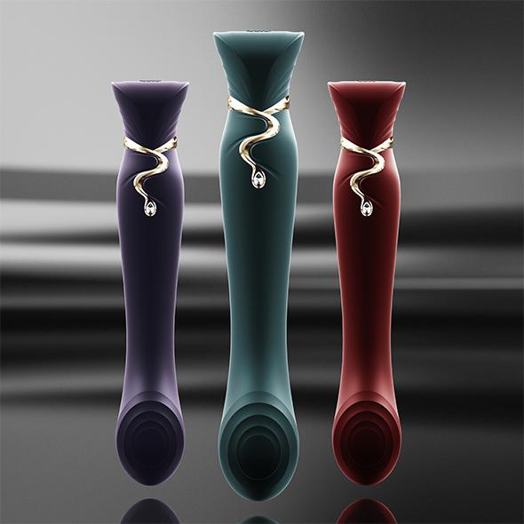 Zalo - Queen Set G-Spot Pulsewave Vibrator Twilight Purple 15