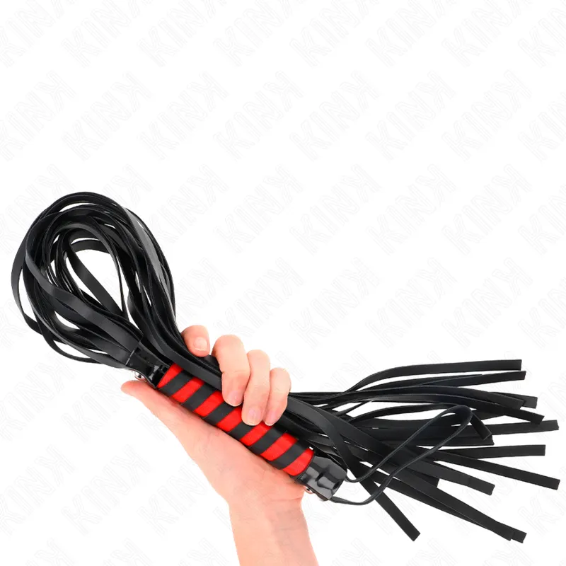 Kink - Long Striped Whip 70 Cm 2