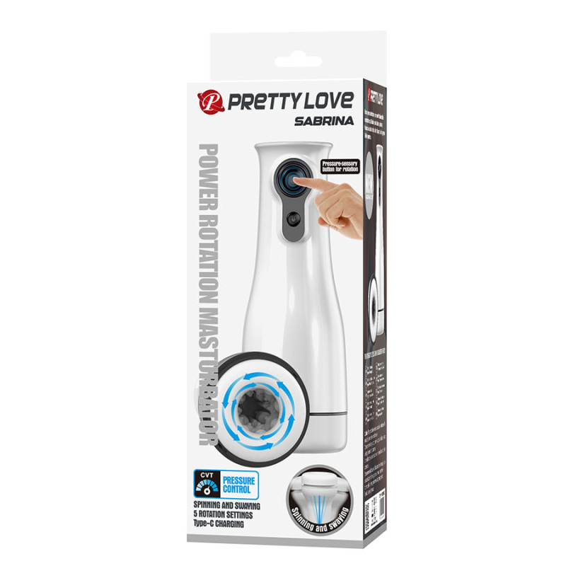 Pretty love - sabrina rotating and rocking male masturbator 9