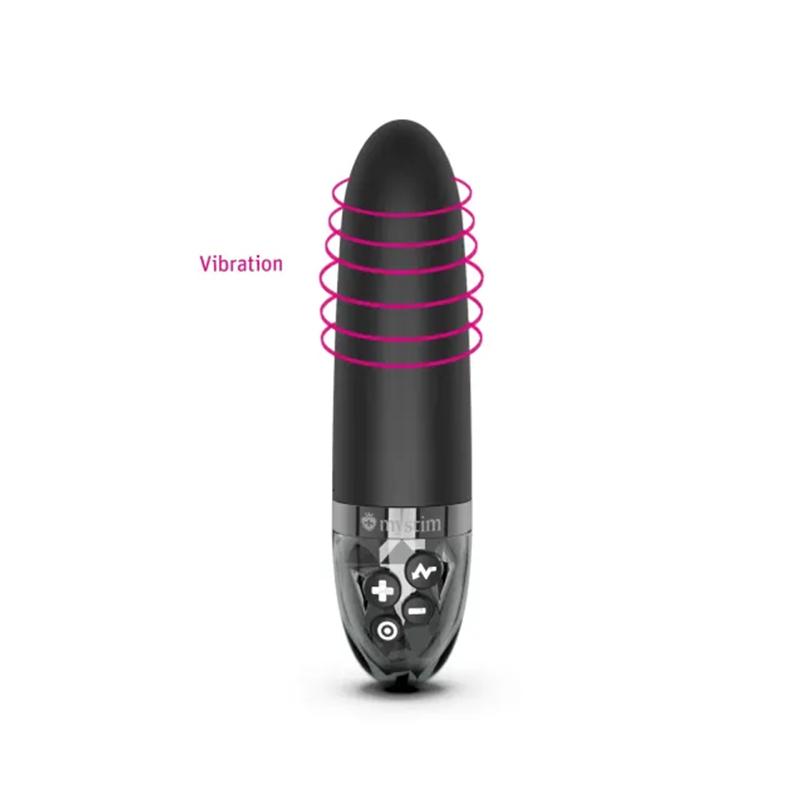 Mystim - Sleak Freak E-Stim Vibrator Black 4
