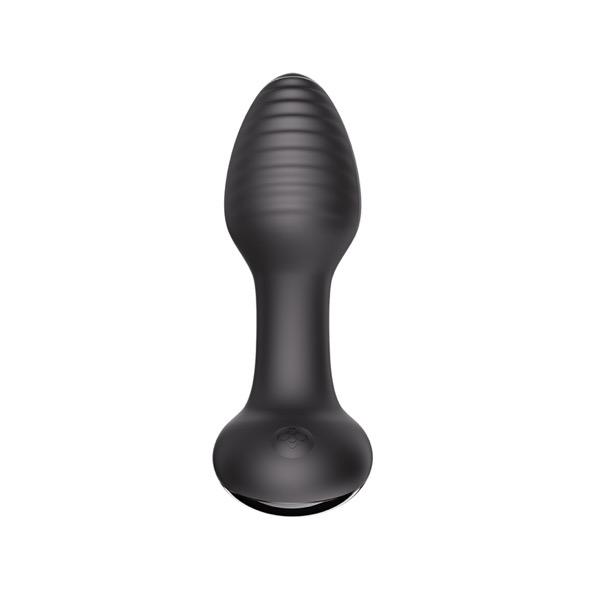 Honeyplaybox - Frenzy-Pressure Sensing App-Controlled Rotating Butt Plug Black