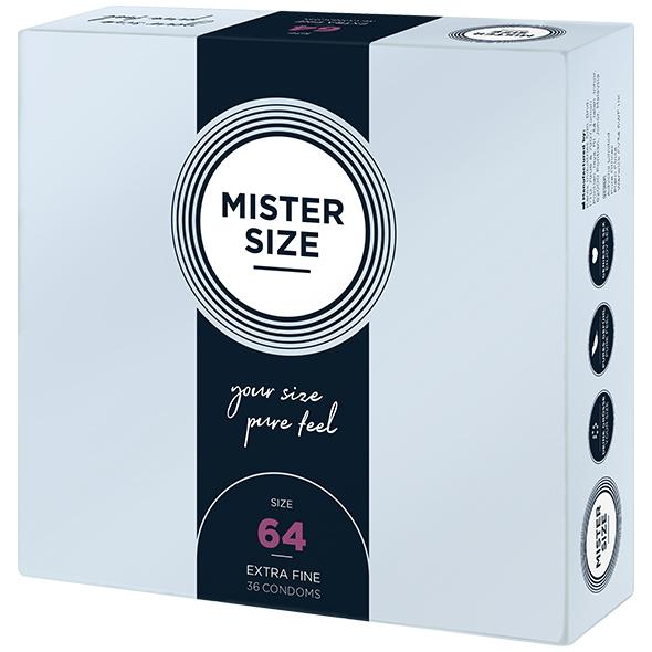 Mister.Size - 64 Mm Condoms 36 Pcs