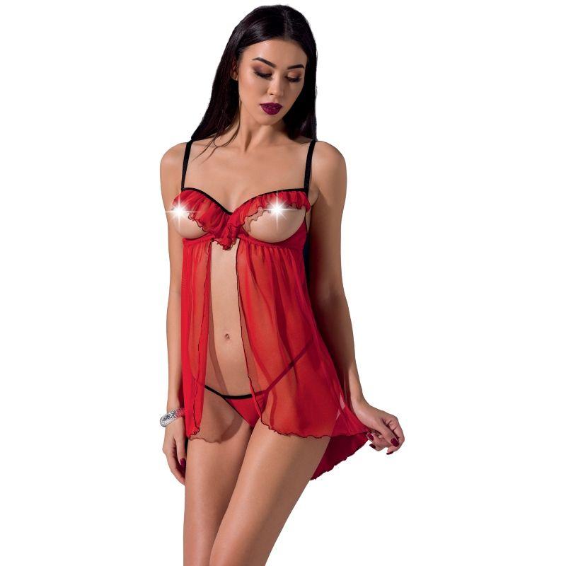 Passion Woman Cherry Chemise S/M