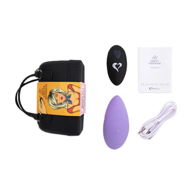 FeelzToys - panty vibe vibrator purple 1