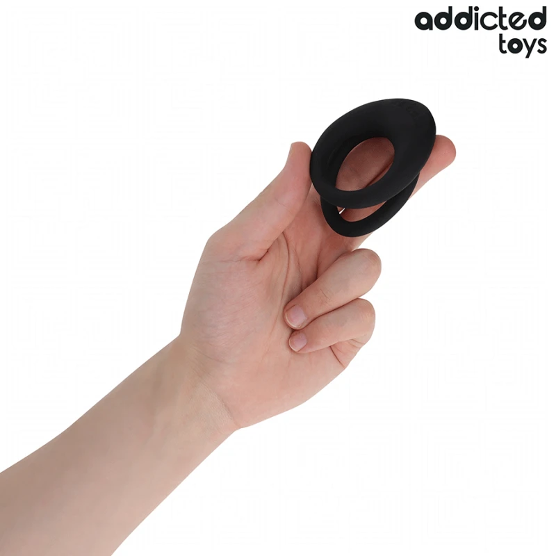 Addicted toys - double textured penis ring 1