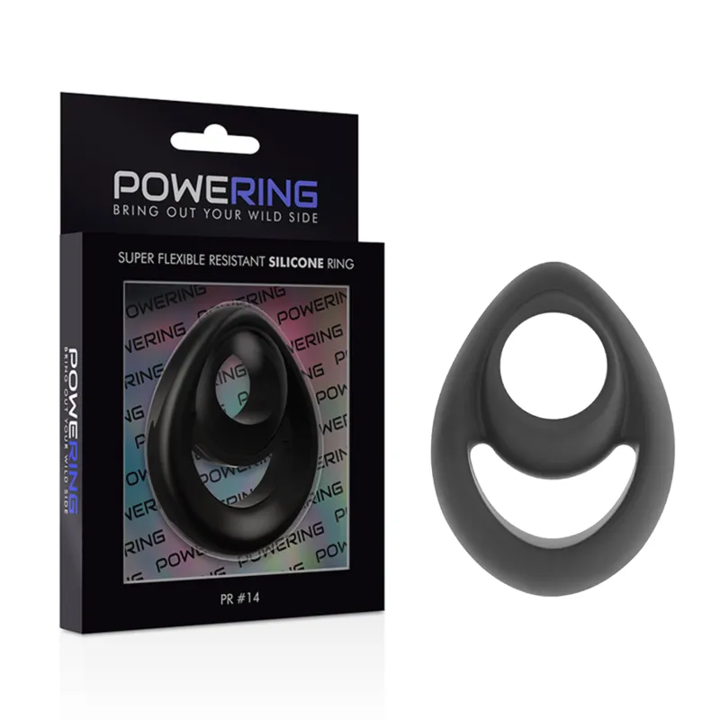 Powering Super Flexible Resistant Ring  Pr14 Double Black 1