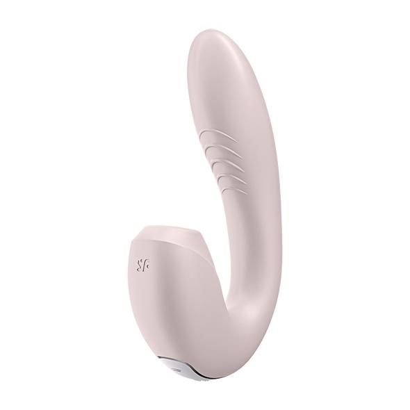 Satisfyer Sunray Insertable Double Air Pulse  Old Pink - Stimulátor Klitorisu A Vibrátor