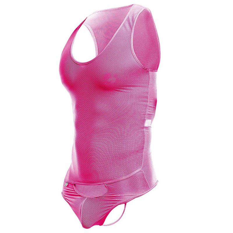 Mob - transparent pink bodysheer size l/xl 6