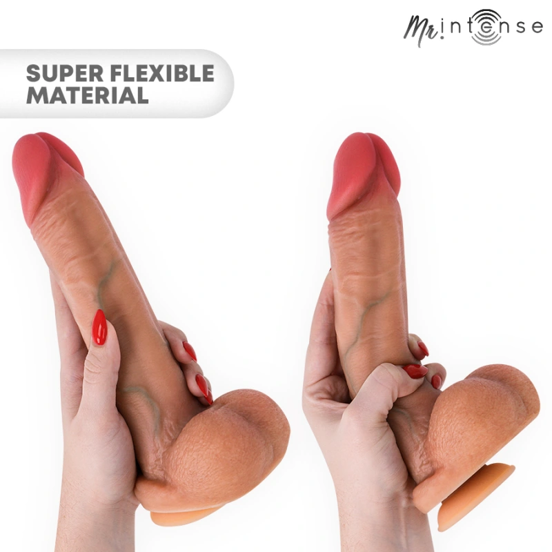 Mr intense - gary xl ultra-realistic silicone cock with testicles 25.5 cm -Ø- 5.1 cm 1