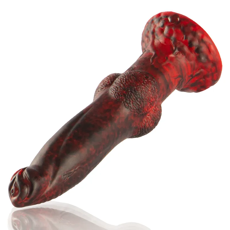 Epic - Prometheus Dildo Titan In Flames Rechargeable Remote Control