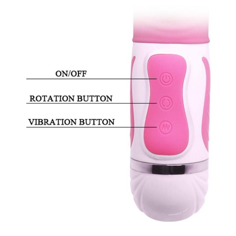 Pretty Love Flirtation Antoine Vibrator Rotation Function 4