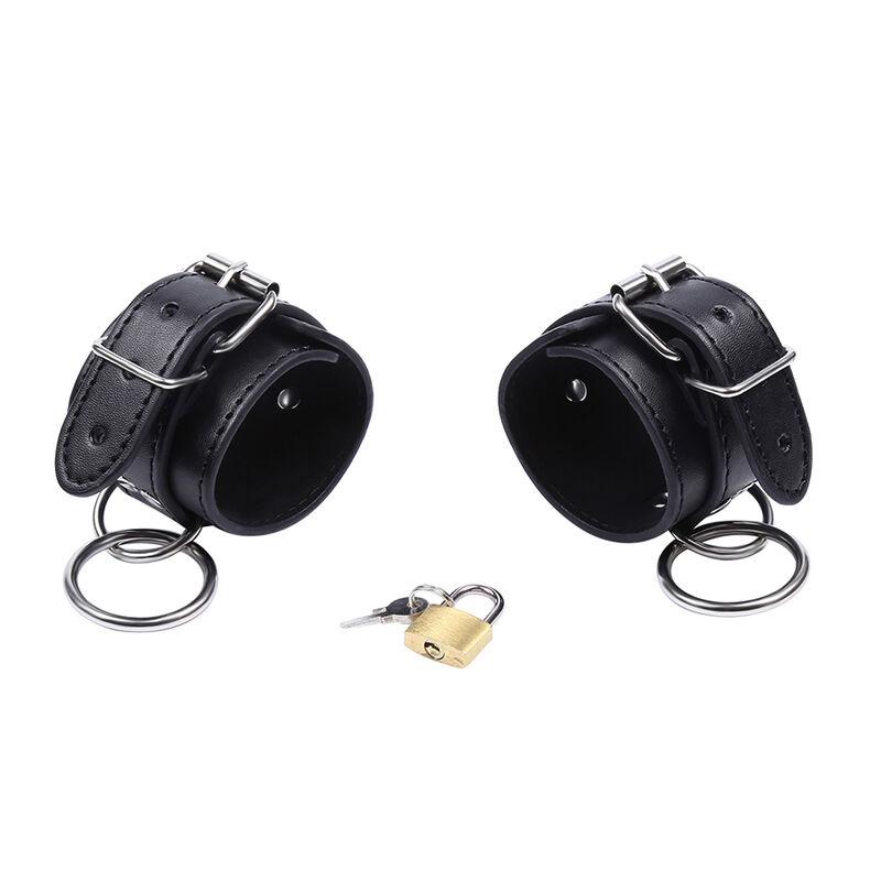 Ohmama Fetish O-Ring Locked Wrist Restraints 7