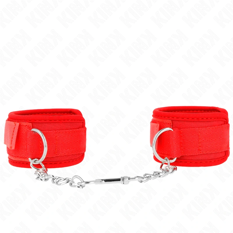 Kink - neoprene wrist restraints red 42 x 5 cm 3
