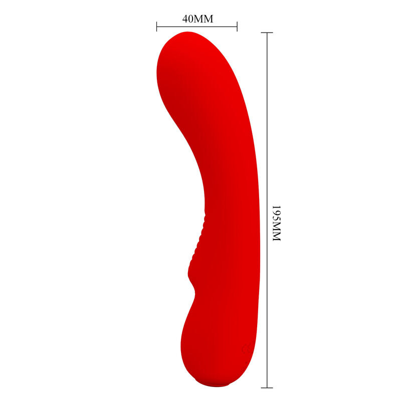 Pretty love - prescott rechargeable vibrator red 4